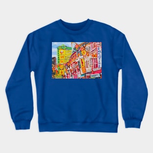 Singapore's Chinatown Crewneck Sweatshirt